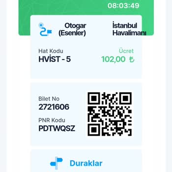 Havaist Esenler Otogarından İstanbul Havalimanı Servisi