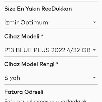Reeder P13 Blue Cam Ve Arka Plastik Kapak Sorunu