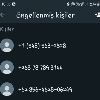 WhatsApp Yabancı Numara