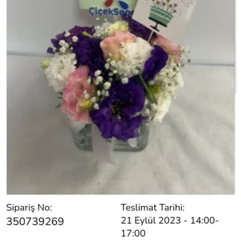 ÇiçekSepeti Onay Vermediğim Çiçek Teslim Edildi