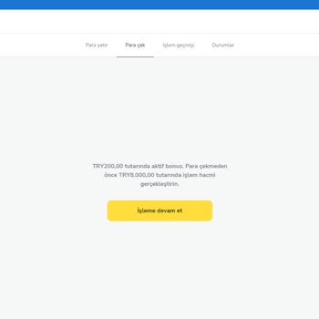 Binomo Para Çekme Sorunu