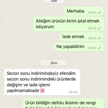 Olivo Shoes Defolu Ürünü Geri Almıyor