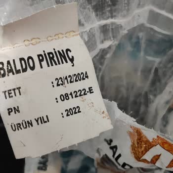 Migros'tan Aldığım 5kg Lik Pirinçten Böcek Çıktı