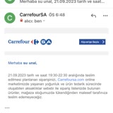 Carrefour SA Stokta Olmayan Ürünün Sipariş Alınması