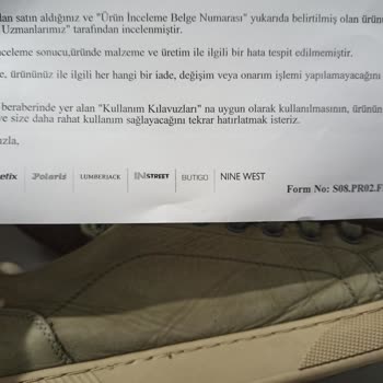 Dockers FLO Ürün Değişimi Yapmıyor 2 Kez Reddettiler