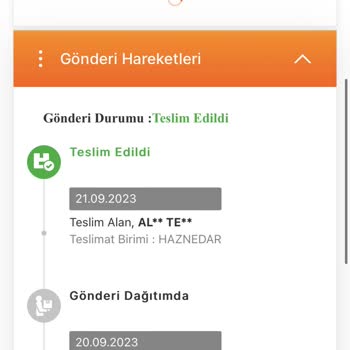 MNG Kargo Tarafıma Teslim Edildi Gözüküp Edilmeyen Kargo