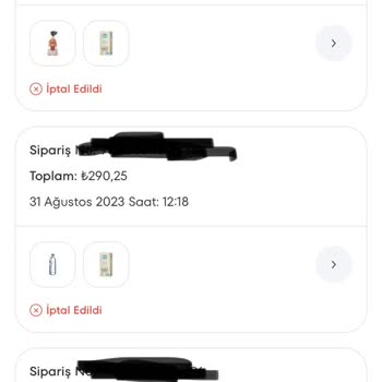 A101 Kapıda Uygulamasında Siparişim İptal Ediliyor