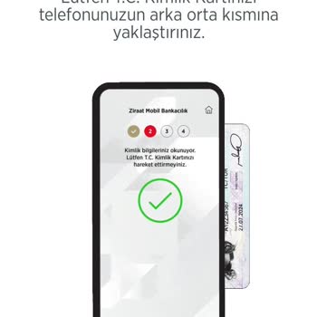 Oppo Ziraat Mobil, Kimlik İle Doğrulama