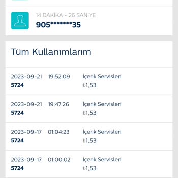 Türk Telekom İçerik Servisleri Haberim Olmadan Faturaya Yansıtması