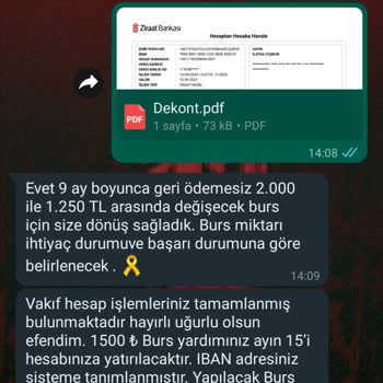 P*****a Burs Başvurusu Yapmak İsterken Taklaya Geldim