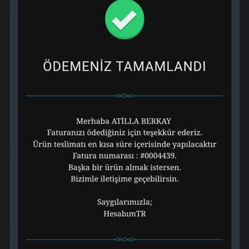 Hesabimtr.com Aynı Hesap Verilmiş 2 Kişiye Ve Hesap Hala Gelmedi