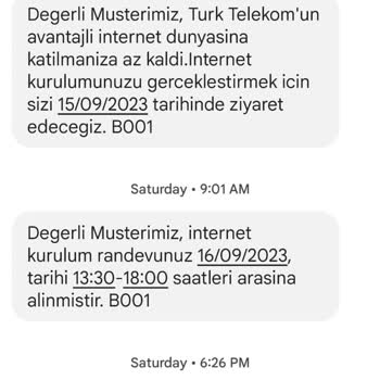 Türk Telekom Fiber Bağlatma Problemi