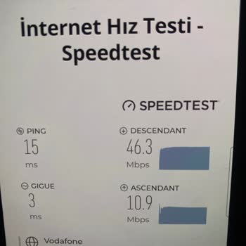 Vodafone Fiber İnternet Çok Yavaş