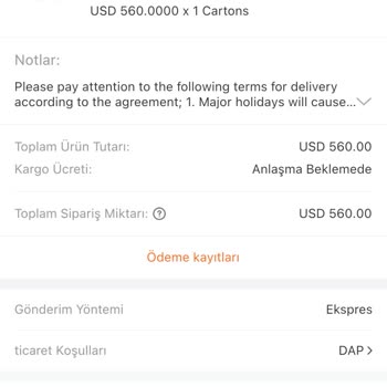 Alibaba Para İademi Yapmıyor