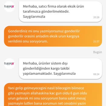 Trendyol Eksik Ürün Gönderilmiyor