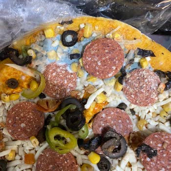 Pekfood Küflü Pizza Şok Oldum!