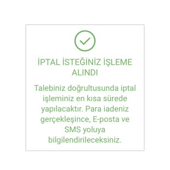 A101 Onaylanan Siparişin İptal İşlemini Yapmayım Kargoluyor