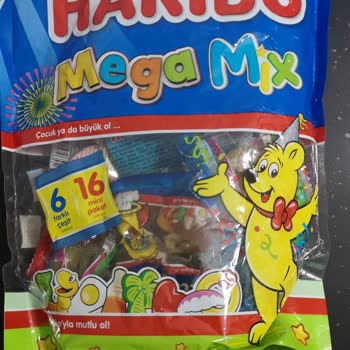 Haribo Mega Mix Paketinden Hava Basılmış Boş Paketler Çıkması