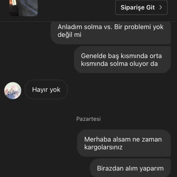 Gardrops Kusurlu Ürün Gönderildi İptal Talebim Onaylanmadı