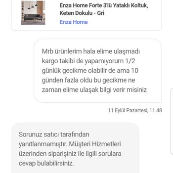Enza Home Hepsiburada İş Birliği İle Mağduriyet