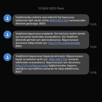 Vodafone Net Vodafone Beni Mağdur Etme