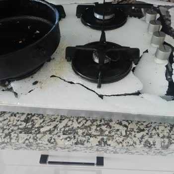 Koçtaş Set Üstü Ocak Camı Patladı