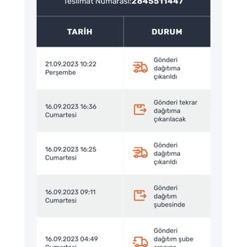 Sürat Kargo Kargo Şubesi Ürünü Getirmiyor