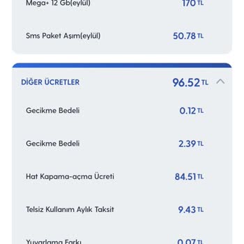 Turkcell Aşım Ücretleri Ve Tarife