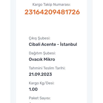 Sürat Kargo Siparişim Teslim Edilmiyor