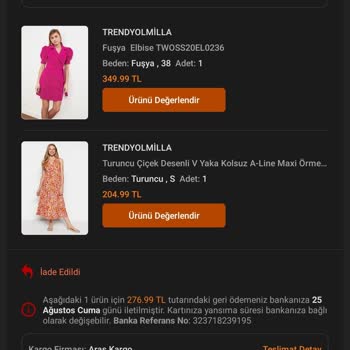 Trendyol Ve Aras Kargo'nun Ürünlerimi Kaybetmesi