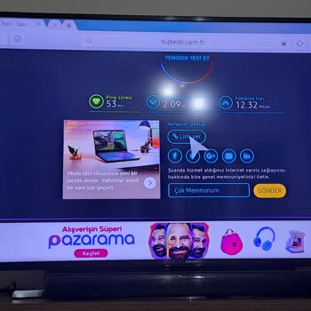 D Smart Fiber İnternet Hızı