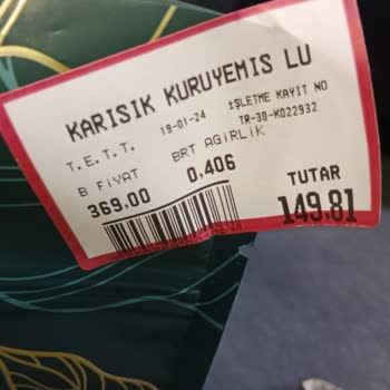 Çitlekçi Kaju Çerezin İçinden Kurt Çıktı