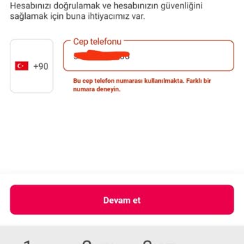 Yemeksepeti Her Zamanki Tel Numaramı Kullanamıyorum. Bu Yüzden Sipariş Veremiyorum