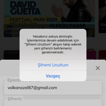 Passo Lig Hesap Askıya Alınması