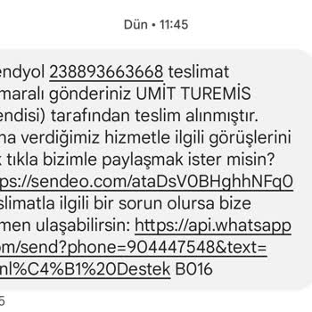 Sendeo Trendyol'dan Sipariş Verdiğim Kargom Kırılmış