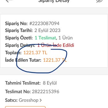 Sendeo Kargomu Kaybetti. Grosshop Ve Trendyol İlgilenmedi