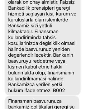 Türkiye Finans Yeni Müşterilere Kredi Vermiyor