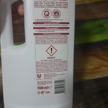 Cif Kremin Kalıp Gibi Sertleşmesi