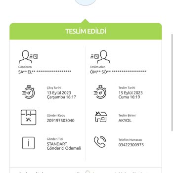 Yurtiçi Kargo Yanlış Kişiye Teslimat Yapmış