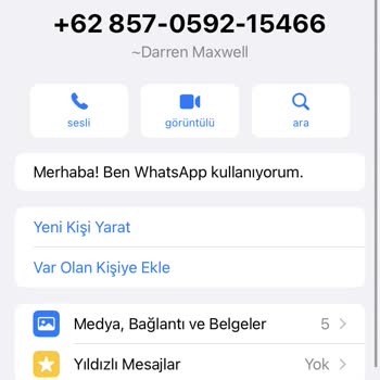 WhatsApp +62 857‑0592‑15466 Numaradan Mesaj
