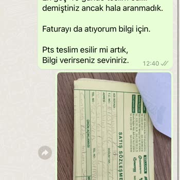Bellona Ürünü Teslim Etmedi