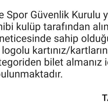 Passolig'im Var Ve Bilet Alamıyorum!