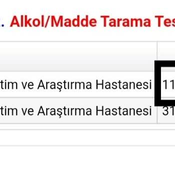 Erenköy Ruh Ve Sinir Hastalıkları Hastanesi Şoför Kartı İdrar Testi