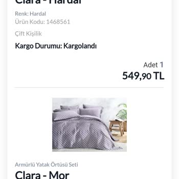 Yataş Bedding Para Alıp Ürün Vermiyor.