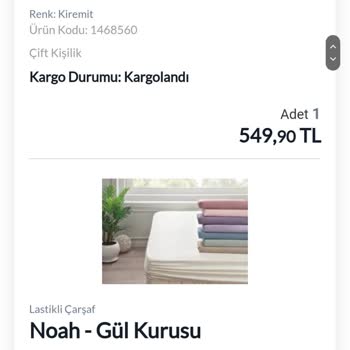 Yataş Bedding Para Alıp Ürün Vermiyor.