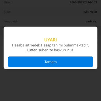 Denizbank Vadesiz Hesabımı Kapatamıyorum.