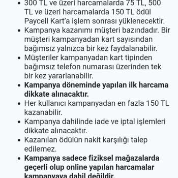 Paycell Nakit İade Aldatmacası