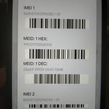 Xiaomi Imeı Kayıtsız Cep Telefonu