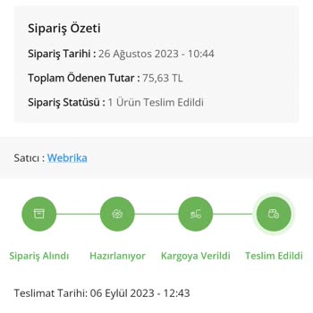 Çiçek Sepeti  Kargom 1 Aydır Gelmiyor