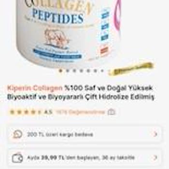 "kiperin Collagen Resmi" Satıcısının Siparişimi İptal Etmesi